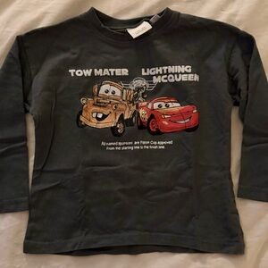 Zara Kids' Cars Graphic Tee - Black